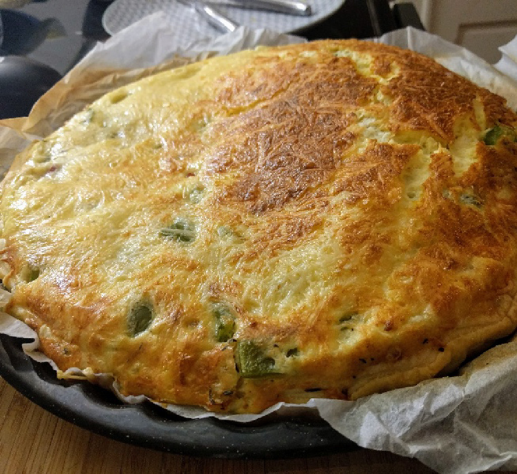 Quiche poireaux saumon