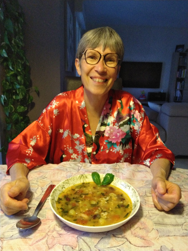 La célèbre soupe de pistou de Sylviane