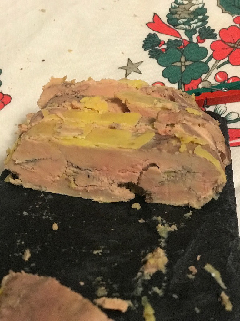 Mi-cuit de foie gras maison