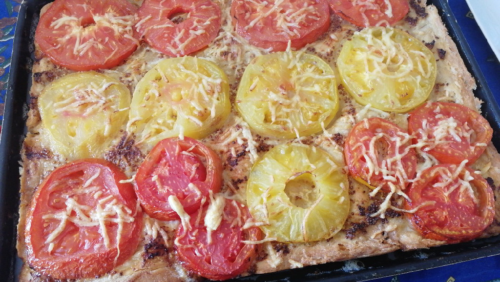 Tarte à la tomate de Brigitte