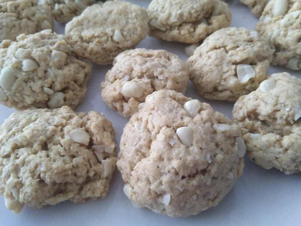 Cookies avoine double cacahuètes 