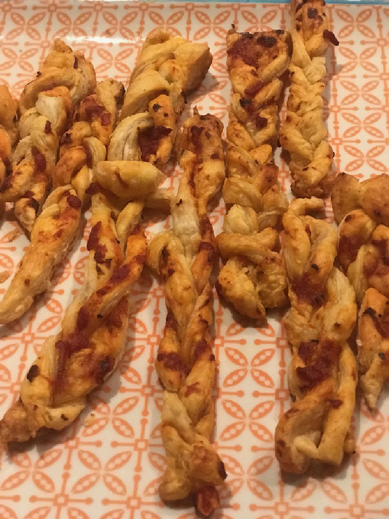 Tresses apéritives au Ajvar