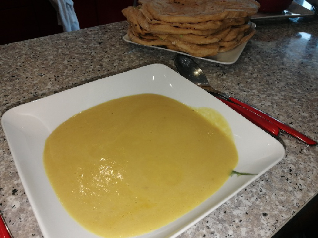 Soupe de lentilles corail