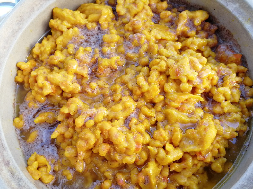 Spätzle au potimarron