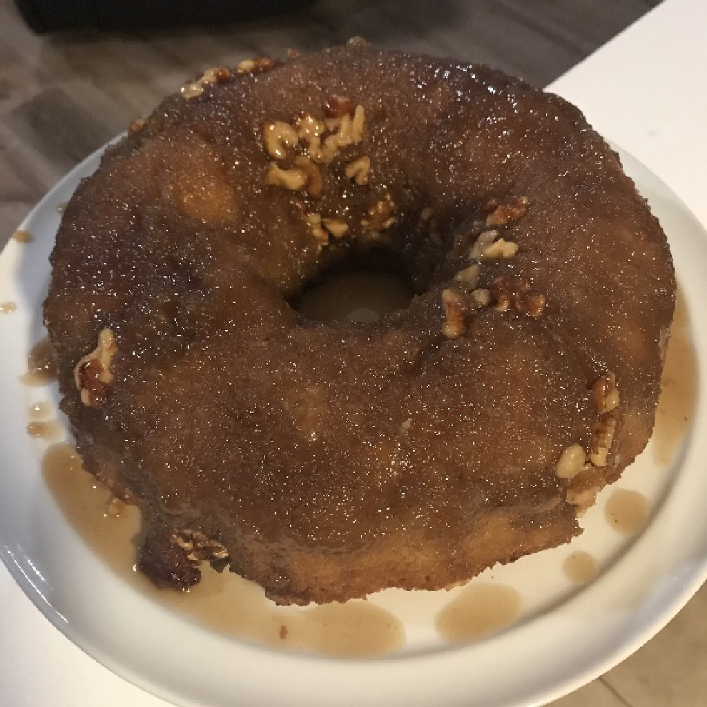 Quick Maple Upside-Down Cake