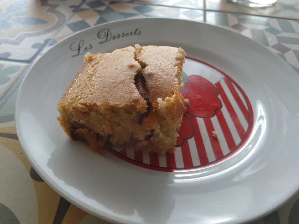 Gâteau au fruit tout simple sans oeufs